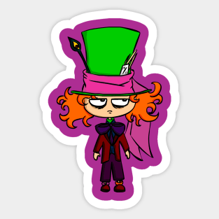 The Mad Hatter Sticker